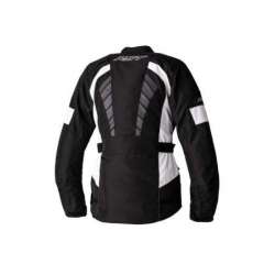 RST Damen Alpha 5 CE Textil-Jacke - Schwarz/Weiß