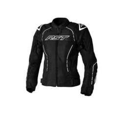 Veste femme RST S1 Mesh CE textile - noir/blanc