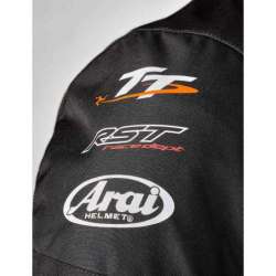 RST IOM Team EVO CE Textil-Jacke Herren - Schwarz