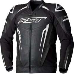 RST TracTech Evo 5 Lederjacke Herren - Schwarz/Weiss/Schwarz