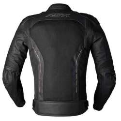 RST S-1 Mesh Leder-Jacke Herren - Schwarz