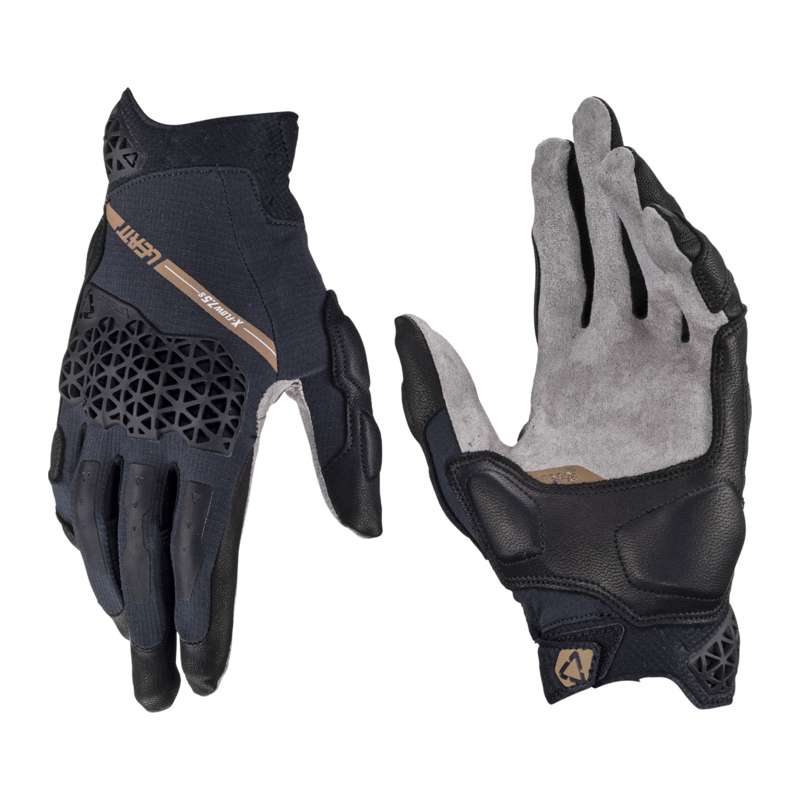 Handschuhe Leatt ADV X-Flow 7.5 Short V24 stealth-dunkelgrau-hellgrau