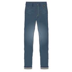 RST Tapered-Fit Verstärkte Jeans Blau