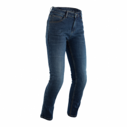 RST Tapered-Fit CE Verstärkte Damen Textil-Jeans - Midnight Blue  Kurzes Bein