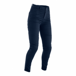 Jean RST Jegging CE textile renforcé femme - bleu indigo  court