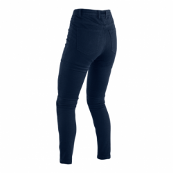 Jean RST Jegging CE textile renforcé femme - bleu indigo  court