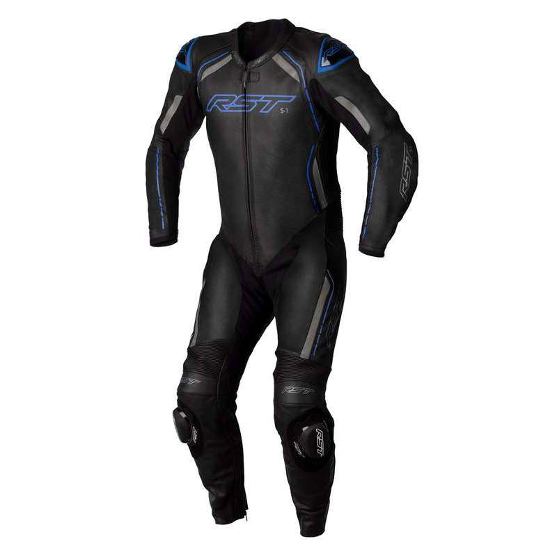 RST S1 CE Lederkombi - Schwarz/Grau/Neonblau RST S1 CE Lederkombi - Schwarz/Grau/Neonblau