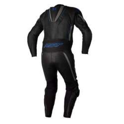 RST S1 CE Lederkombi - Schwarz/Grau/Neonblau