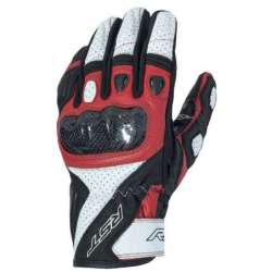 Gants RST Stunt III CE cuir/textile - rouge