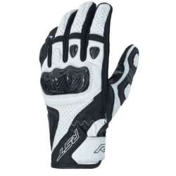 Gants RST Stunt III CE cuir/textile - blanc