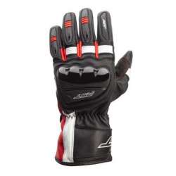 Gants RST Pilot CE cuir - noir/rouge/blanc
