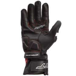 Gants RST Pilot CE cuir - noir/rouge/blanc