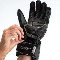 RST TracTech Evo 4 Leder Handschuhe- Schwarz
