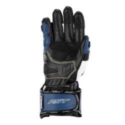 RST TracTech Evo 4 Leder Handschuhe - Blau/Weiß/Schwarz