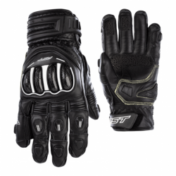 RST TracTech Evo 4 Short Leder Handschuhe Schwarz
