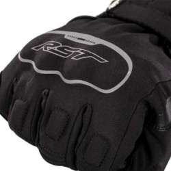 RST Axiom Waterproof Handschuhe Textil/Leder Schwarz