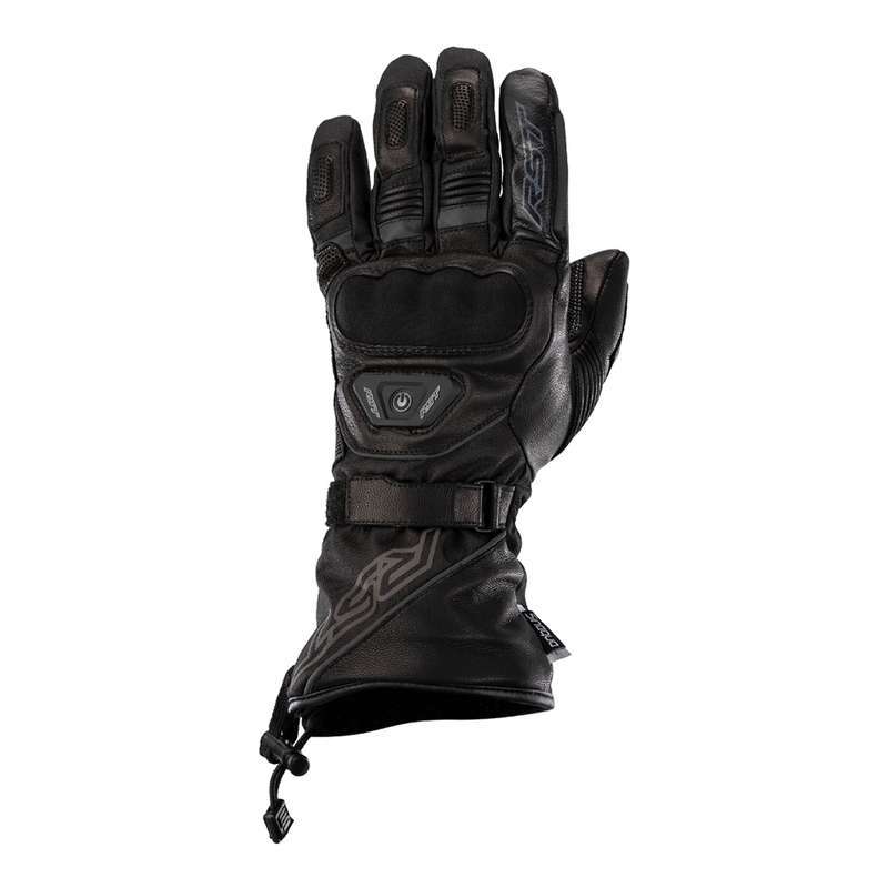 RST-Handschuhe Paragon 6 Heated Waterproof Leder/Textil – schwarz