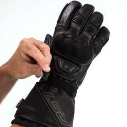 RST-Handschuhe Paragon 6 Heated Waterproof Leder/Textil – schwarz