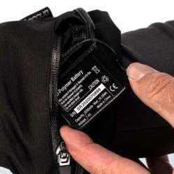 RST-Handschuhe Paragon 6 Heated Waterproof Leder/Textil – schwarz