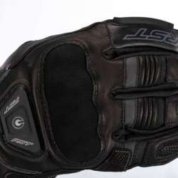 RST-Handschuhe Paragon 6 Heated Waterproof Leder/Textil – schwarz