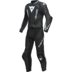 Cuir combinaisons 2pcs. Laguna Seca 5 noir-blanc