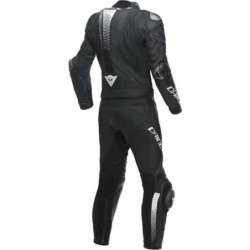 Cuir combinaisons 2pcs. Laguna Seca 5 noir-blanc