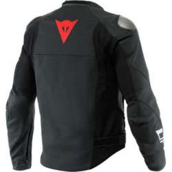 Lederjacke Sportiva schwarz matt-schwarz