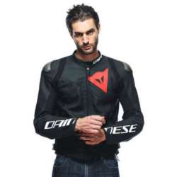 Lederjacke Sportiva schwarz matt-schwarz