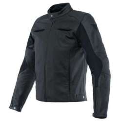 Veste en cuir Razon 2 noir