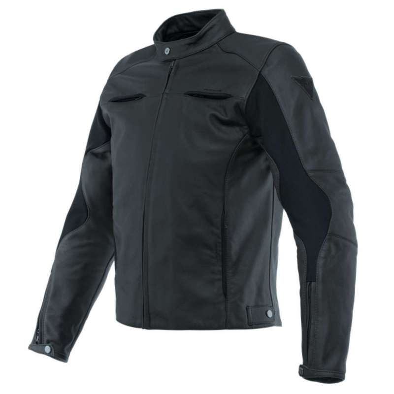 Veste en cuir Razon 2 noir