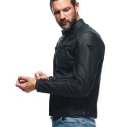 Veste en cuir Razon 2 noir