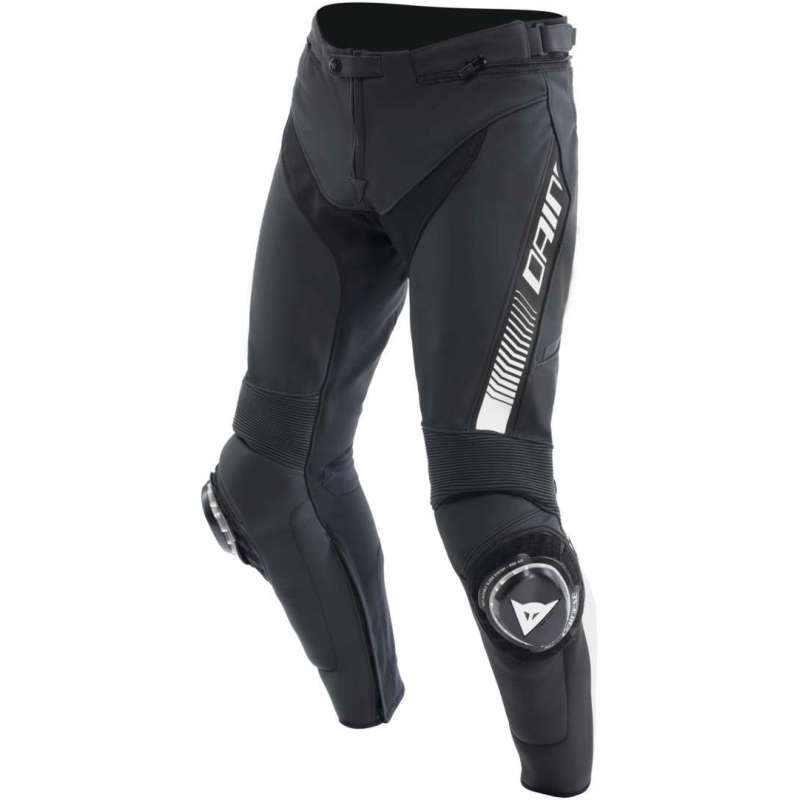 Pantalon en Cuir Super Speed noir-blanc Pantalon en Cuir Super Speed noir-blanc