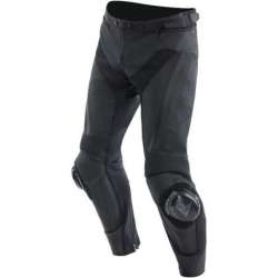 Pantalon en cuir Delta 4 noir