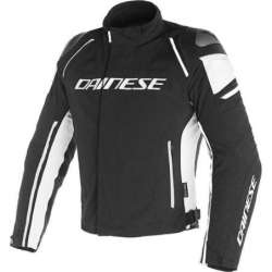 Veste  RACING 3 D-DRY noir-blanc