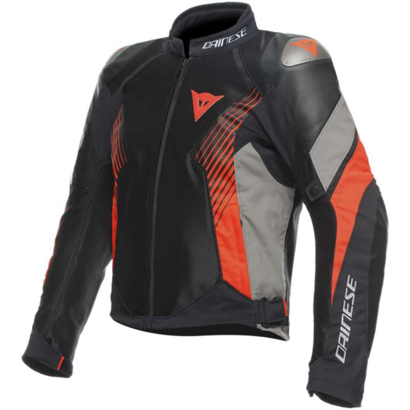 Veste Super Rider 2 Absoluteshell noir-gris-fluo rouge