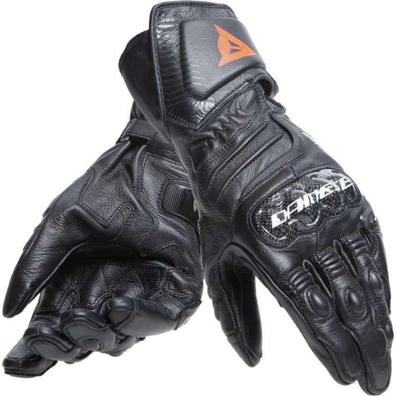 Gants Cuir Carbon 4 Long noir