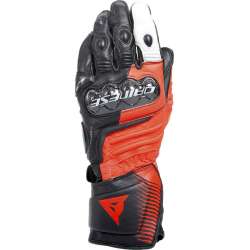 Gants Cuir Carbon 4 Long noir-fluo rouge-blanc