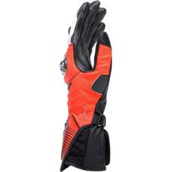 Gants Cuir Carbon 4 Long noir-fluo rouge-blanc