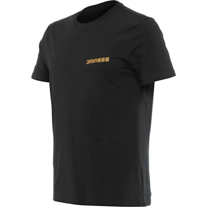 T-Shirt Hatch noir-orange