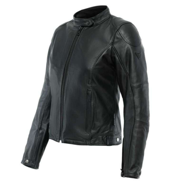 Damen Lederjacke Electra schwarz