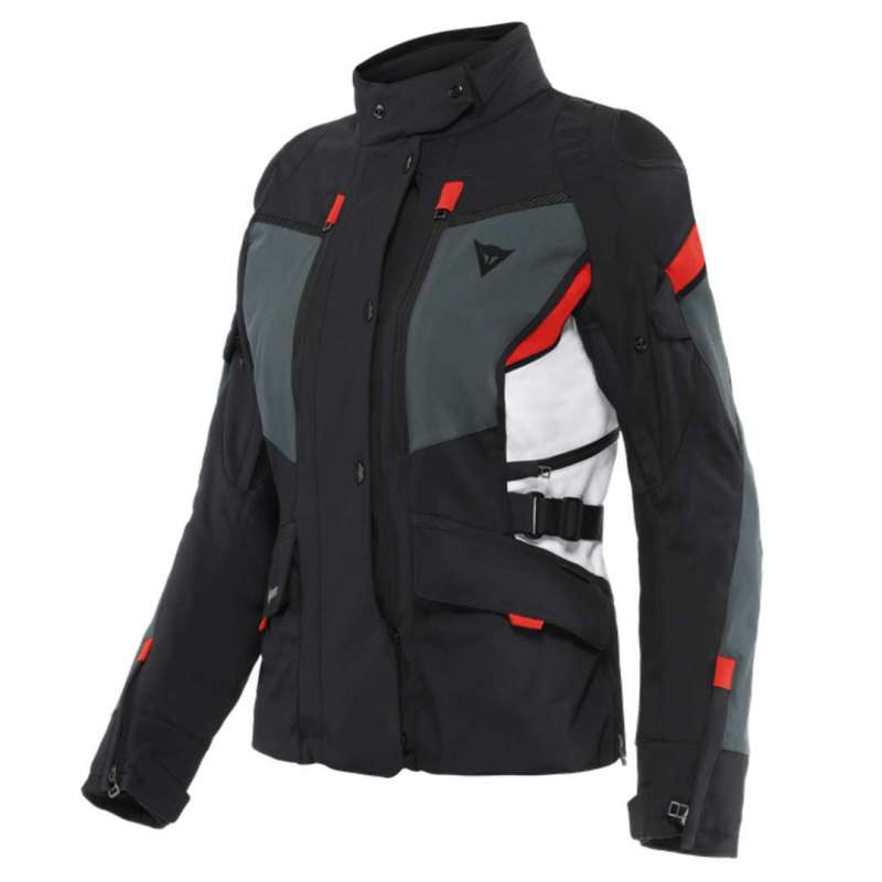 Veste CARVE MASTER 3 Dames Gore-Tex  noir-ébène-rouge
