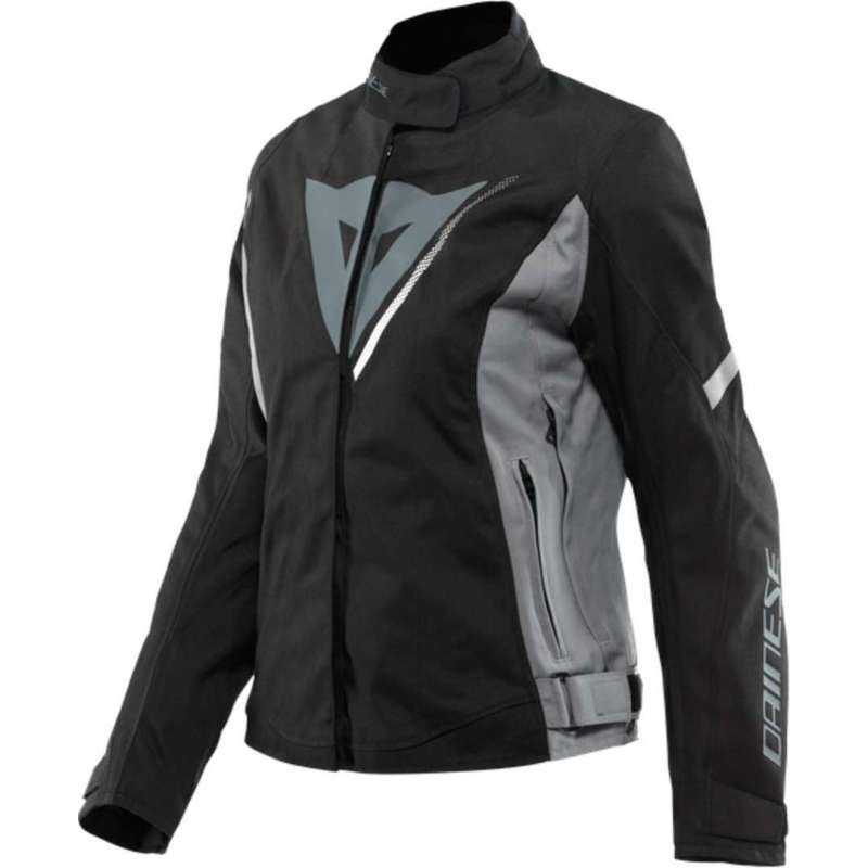Damen Jacke D-DRY VELOCE schwarz-grau-weiss