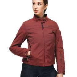 Damen Jacke D-DRY Rochelle rost rot