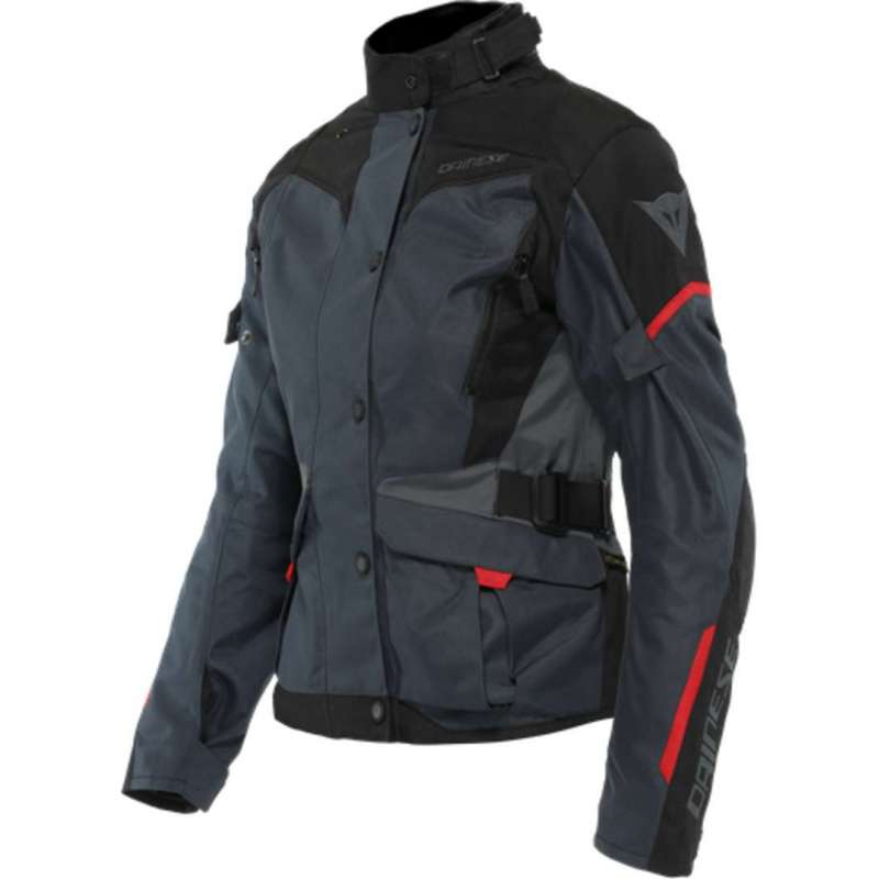 Veste Tempest 3 D-Dry  Dames ébène-noir-rouge