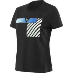 Damen T-Shirt ILLUSION schwarz-grau-grün