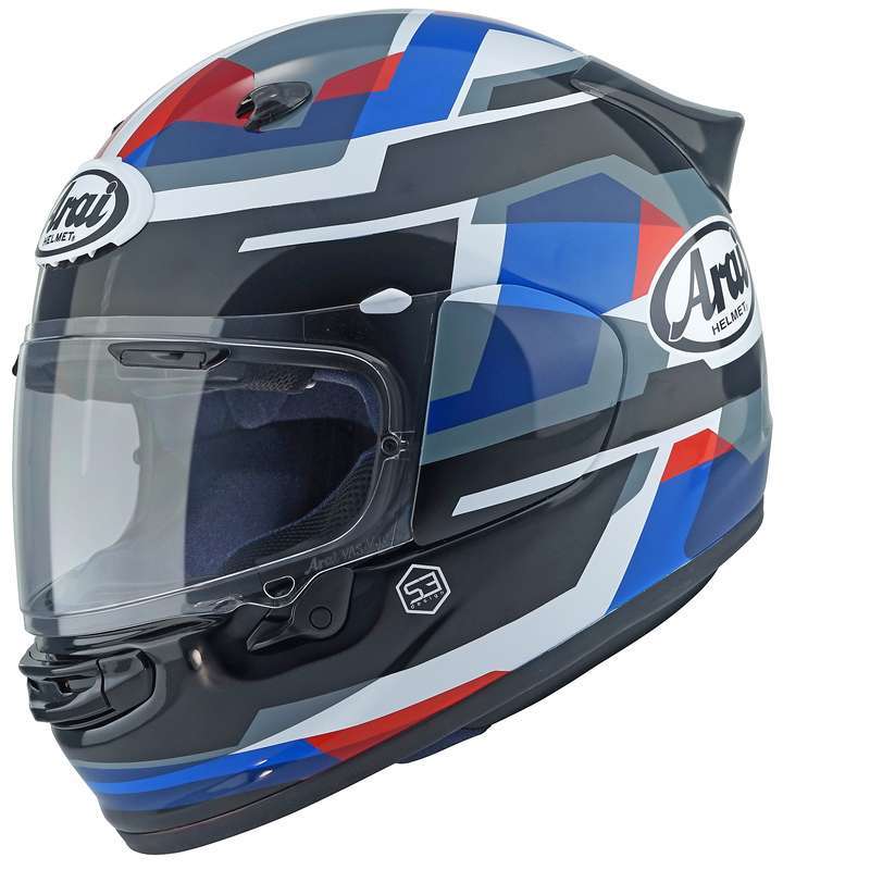 Casque ARAI QUANTIC Abstract - bleu Casque ARAI QUANTIC Abstract - bleu