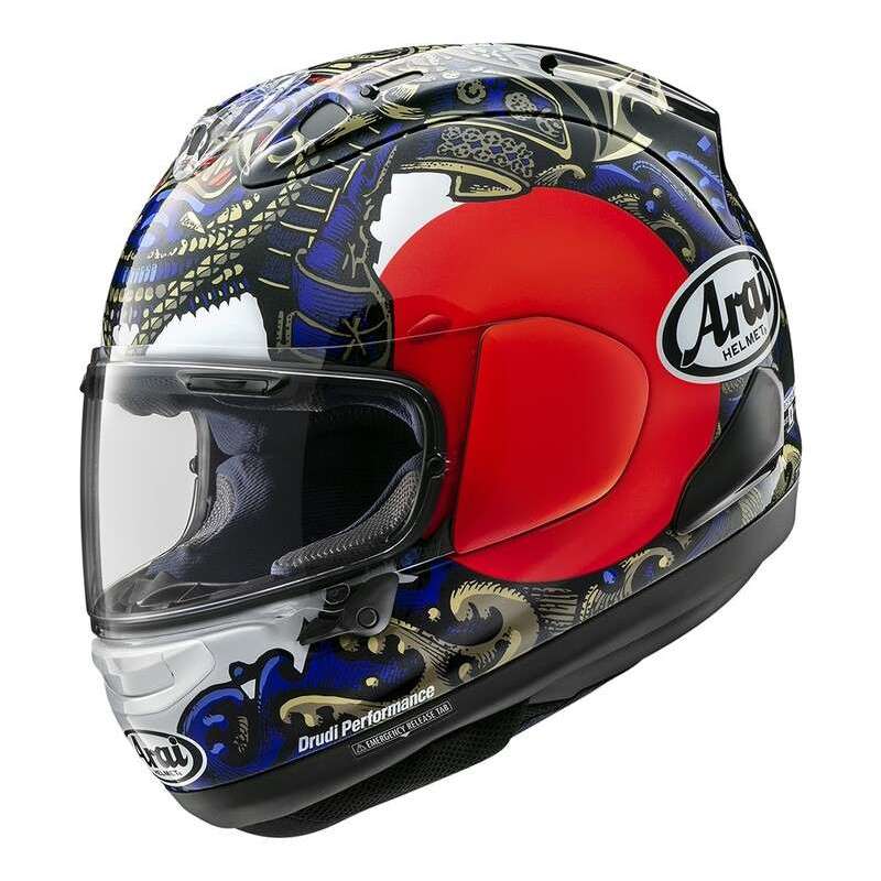 Casque ARAI RX-7V EVO SAMURAI - Multicolor Casque ARAI RX-7V EVO SAMURAI - Multicolor