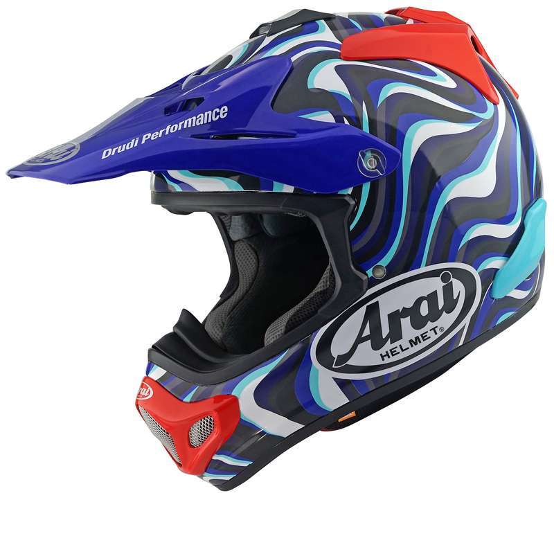 Casque ARAI MX-V EVO Stream - Bleu Casque ARAI MX-V EVO Stream - Bleu