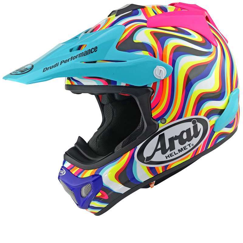 Casque ARAI MX-V EVO Stream - Rose Casque ARAI MX-V EVO Stream - Rose