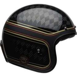 Casque BELL Custom 500 Carbon - RSD Checkmate Matte Gloss Black/Gold